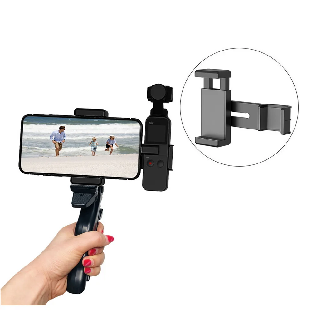 Для DJI OSMO Карманная камера смартфона Держатель подставка держатель мобильного телефона палка для селфи кронштейн телефон клип r29