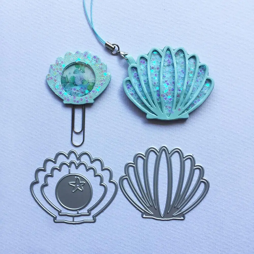 

Shell Shake Card Metal Cutting Dies For Scrapbooking Paper Cards Crafts DIY