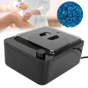 

500ml Intelligent Electric Wax Heater Wax Warmer Melter Machine for Hair Removal Black Safe Hair Removal Wax Heater for Women a