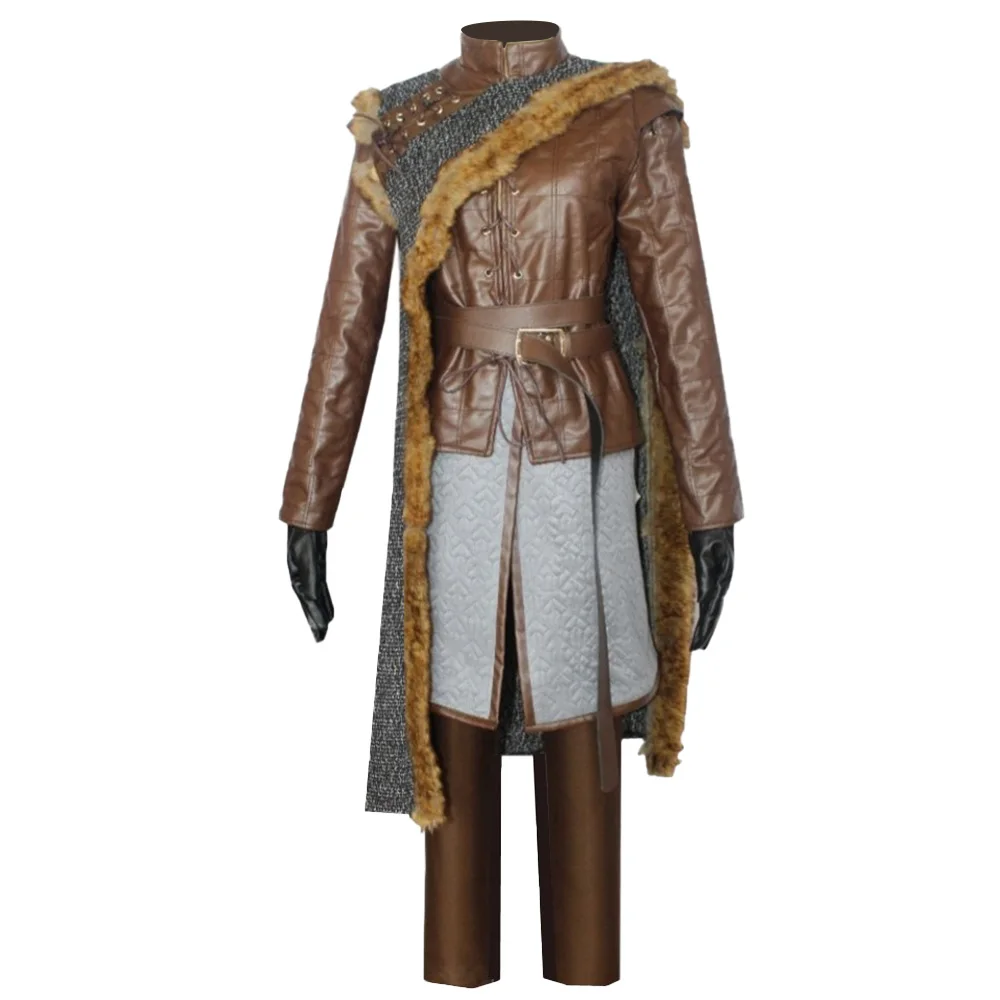 Game Of Thrones Arya Stark Cosplay Kostuum Halloween Uniform voor Vrouwen Volwassenen Kerstmis Carnaval Party Winter Outfit Pak Game Of Thrones Arya Stark Cosplay Kostuum Halloween Uniform voor Vrouwen Volwassenen Kerstmis Carnaval Party Winter Outfit Pak