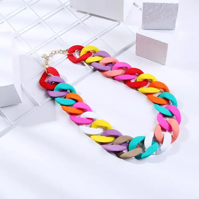 Matte Chain Necklaces 3