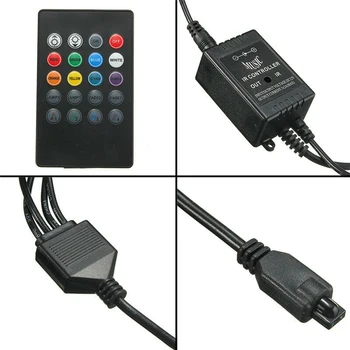 

Decoration LED Strip Super bright Sound activation Replacement Parts Auto