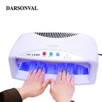 

2 Hand 54W UV Lamp Nail Dryer With Fan And Timer Electric Machine For Curing Nail Gel Art Tool UV Lamp For Nails