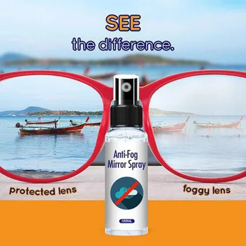 

Car Anti-fog Mirror Spray Rainproof Waterproof Car Spray For Windshield Bathroom LCD Mobile Phone Screen Glasses 30ml