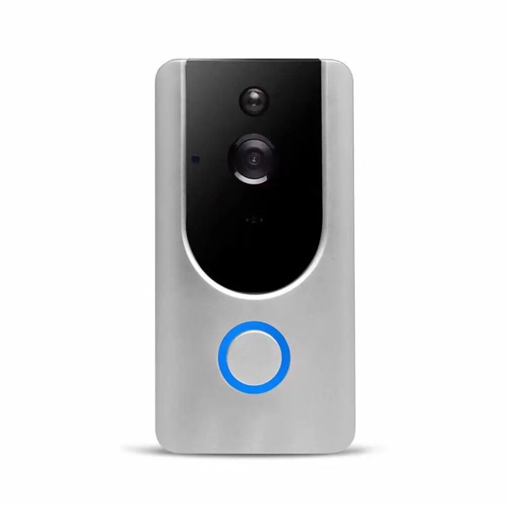 Smart Salutare Wifi Video Campanello 166 ° Ampio Angolo di Two Way Audio Hd Lente
