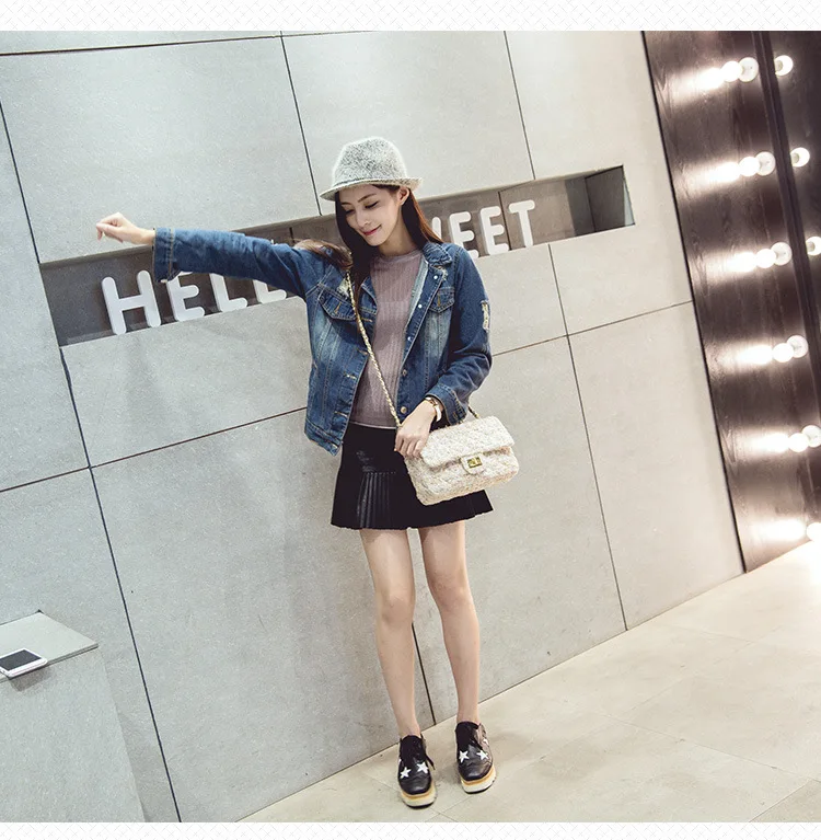 Womens Wool Plaid Handbag Double Flap Lattice Handbag Purse 2019 Classic Luxury Tweed Crossbody bag Chain Shoulder Bag for Women (14)