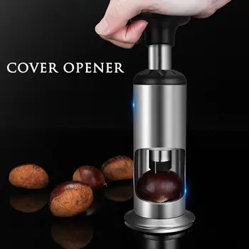 

Stainless Steel Household Manual Chestnut Opener Peeler Nutcracker Sheller Peeling Chestnut Artifact Kitchen Tool Accessories 30