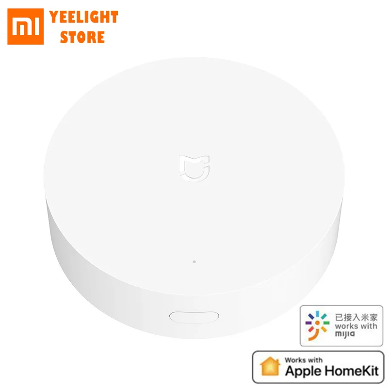 Mi jia Smart Gateway Bluetooth/Wifi/ZigBee/Mesh Gateway Hub Cleargrass Gateway для Xiao mi Smart Home APP/Apple Homekit - Цвет: MI Multimode Gateway