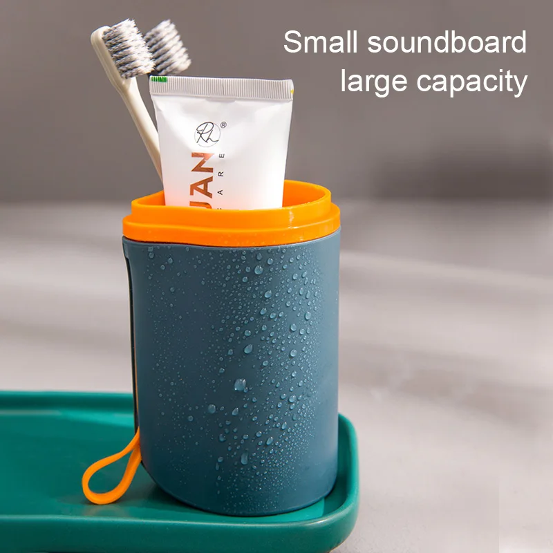 Travel Toothbrush Cup Portable Storage Box Trips Handy Bathroom Toothpaste Holder Organizer Plastic Washing Cup Bathroom 1 Travel Toothbrush Cup Portable Storage Box Trips Handy Bathroom Toothpaste Holder Organizer Plastic Washing Cup Bathroom 4