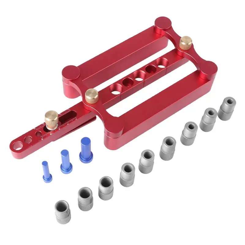 

Aluminum Alloy Self-Centering Positioning Pin Set For Wood With Brill Bushing