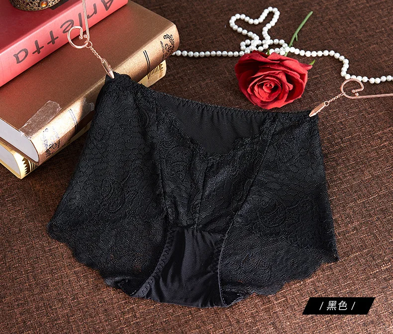 High Waist Lace Women Underpants Sexy Temptation Hollow Out Panties