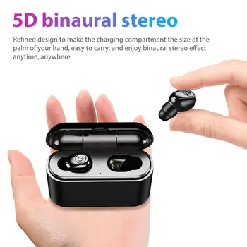 

X8S In-Ear Mini TWS Wireless Bluetooth 5.0 Bass Sports Earphones with Charge Box