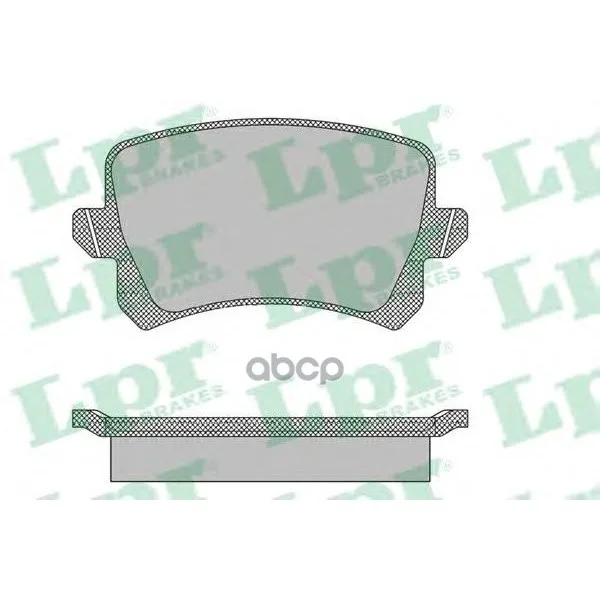 Колодки Тормозные Vw Passat/Sharan 10-/Tiguan 07-/Seat Alhambra 10- Задние Lpr 05p1390 Lpr арт. 05P1390