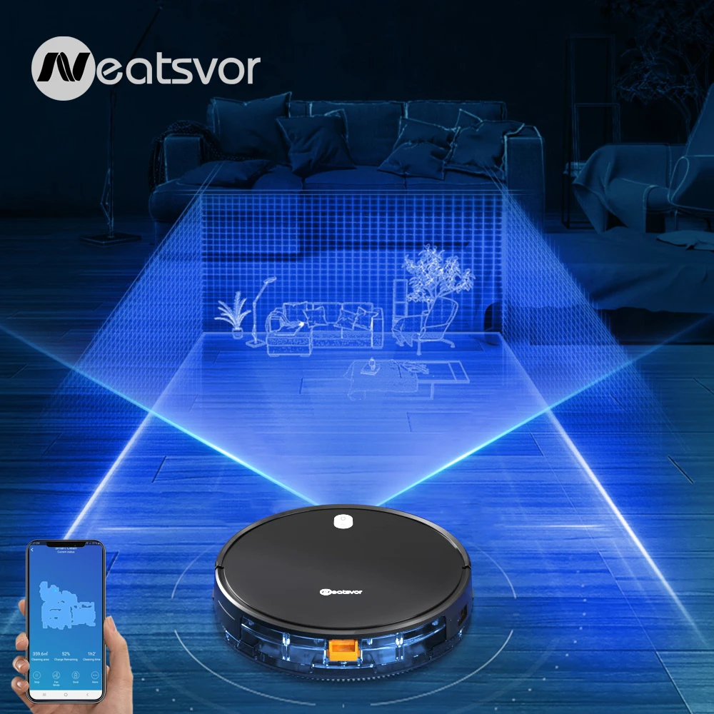 Робот пылесос NEATSVOR X520 6000 па 3 в 1 с автоматической зарядкой|Пылесосы| |