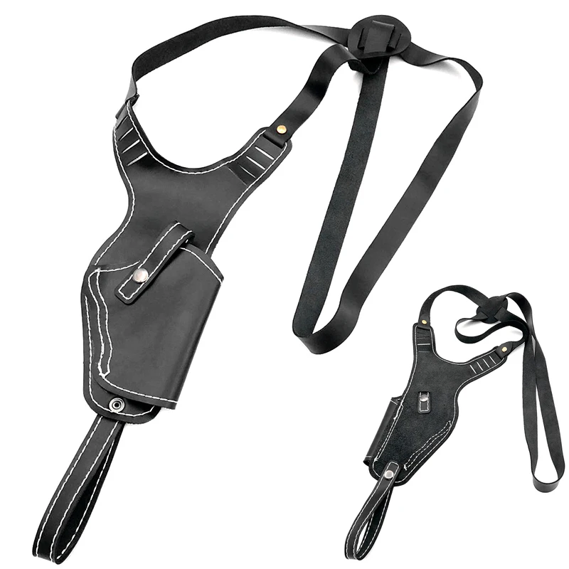 

Universal Gun Tactical Shoulder Holster Right Hand Genuine Leather Holster Concealed Gun Carry Case Hunting Holster Pouch