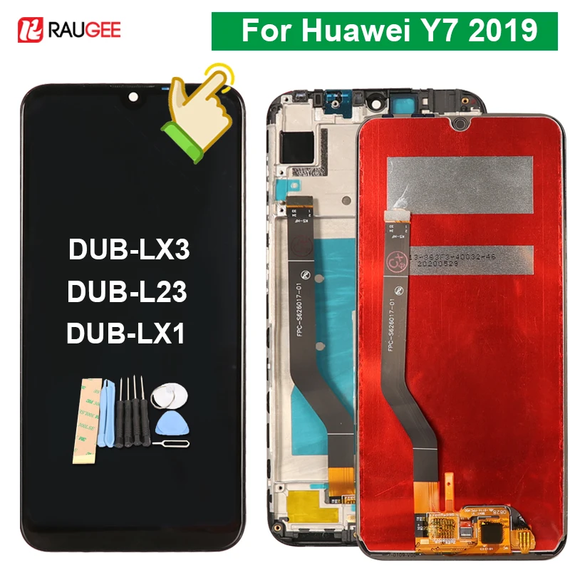 Дисплей для huawei Y7 2019 экран Mult сенсорный Замена Prime глобальная версия DUB-LX3 DUB-L23 DUB-LX1