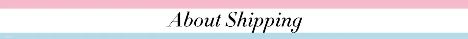 About Shipping