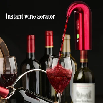 

Intelligent Electronic Wine Decanter Wine Tap Wine Dispenser Pump For Red And White Wine Electric Instant Wine Aerator-