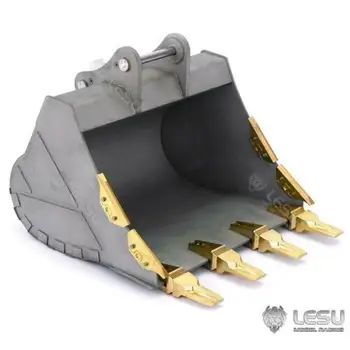 شراء1/14 دلو معدني الأصلي ل LESU C374 كارتر RC حفارة هيدروليكية لتقوم بها بنفسك نموذج TH17911