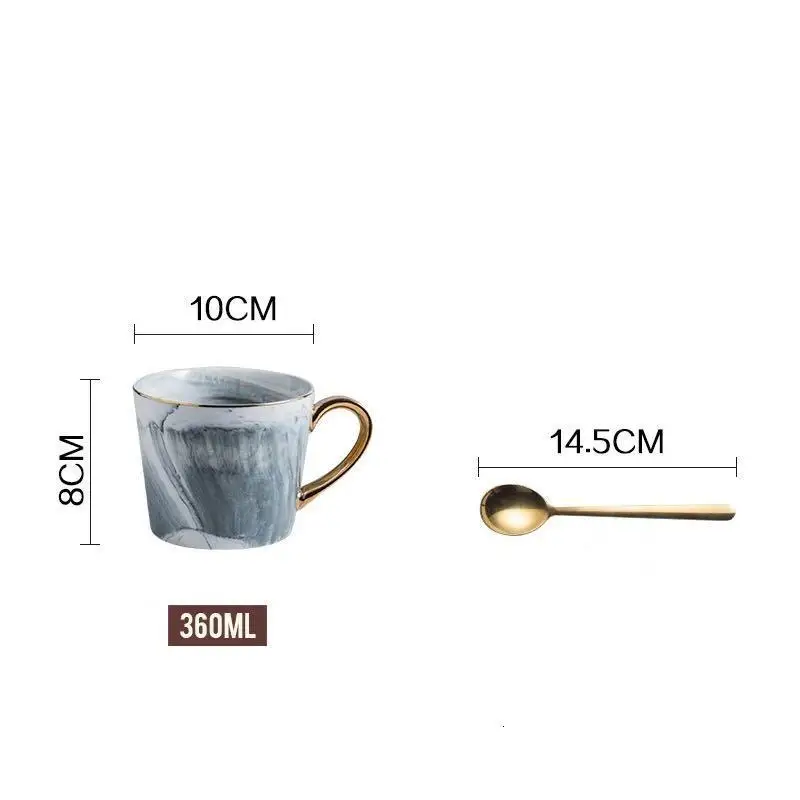 Version F Посуда молоко Caneca Criativa чай Забавный фарфор Taza Tazzine Caffe экологичный путешествия Новинка Керамическая кофейная чашка и кружка - Цвет: Version F