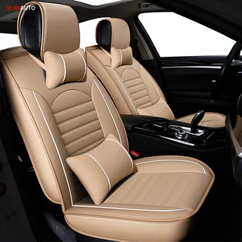 

Universal PU Leather car seat covers For Peugeot 308 sw 206 307 407 207 2008 208 406 301 3008 508 607 car accessories 5 seats