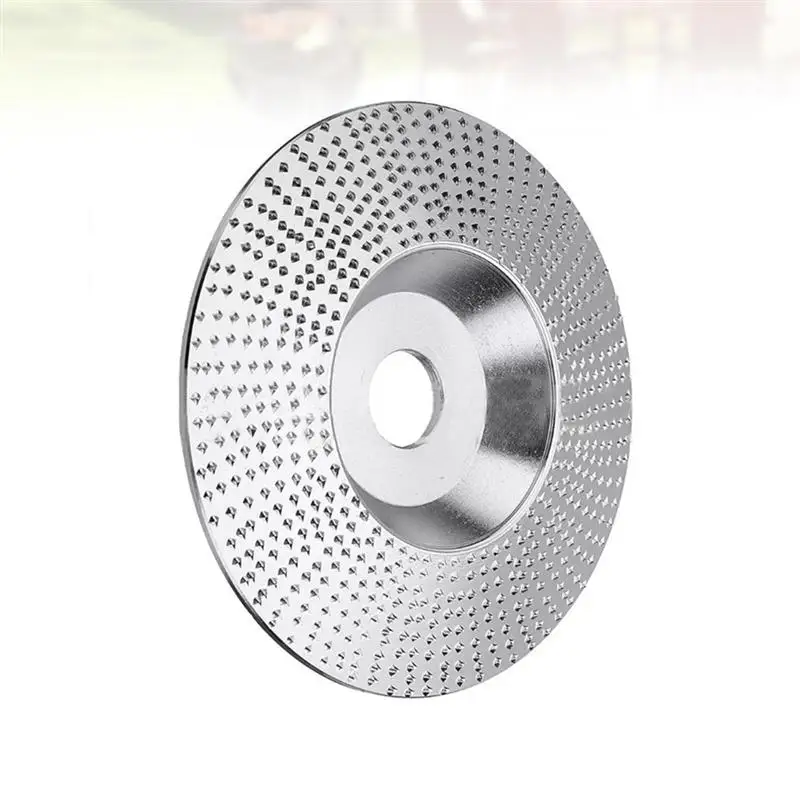 1pc Angle Grinder Disc Polishing Disc Grinding Model Thorn Plate Carbide Wood Carving Disc Woodworking Abrasive Tool