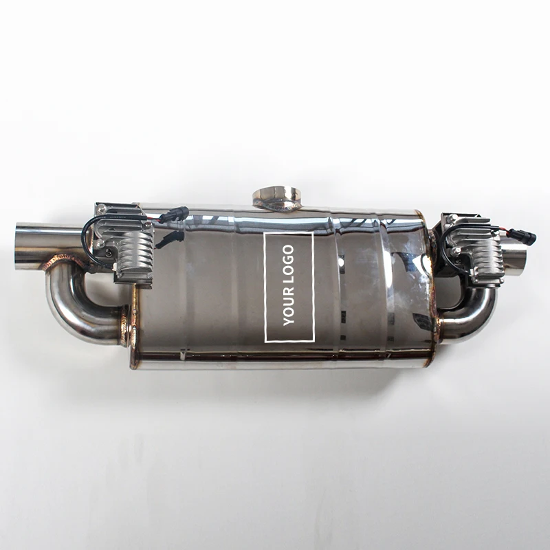 Выхлопной глушитель клапана 63 мм клапан глушитель универсальный глушитель клапана выпускной клапан электрический Управление выхлопной трубы автомобиля