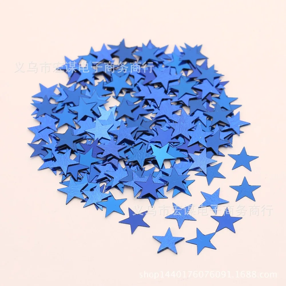 Stars/Laser sequins/Christmas/15 grams Sequins PVC Flat for DIY Card Making Craft Color Collection