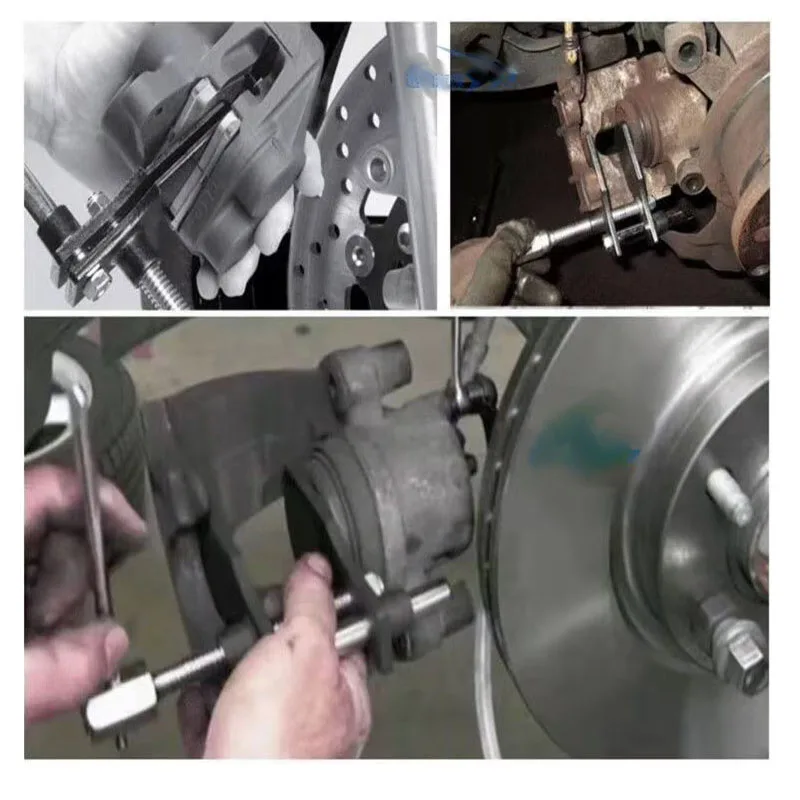 Professional Steel Car Brake Disc Piston Pad Spreader Seperator Caliper Compressor Installation Adjustable Hand Tool