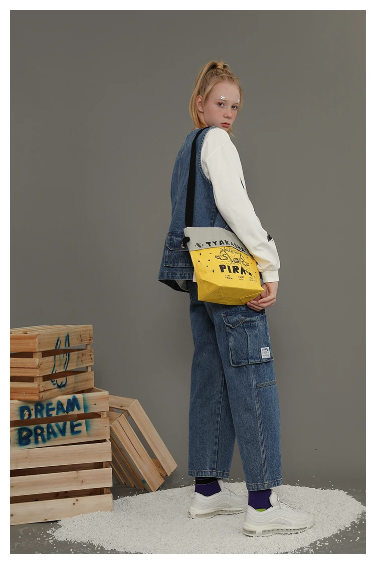 Harajuku Winter New Women's High-quality Design Jeans Fashion Tide Full Length High Waist Women's Pants Pocket Straight Pants