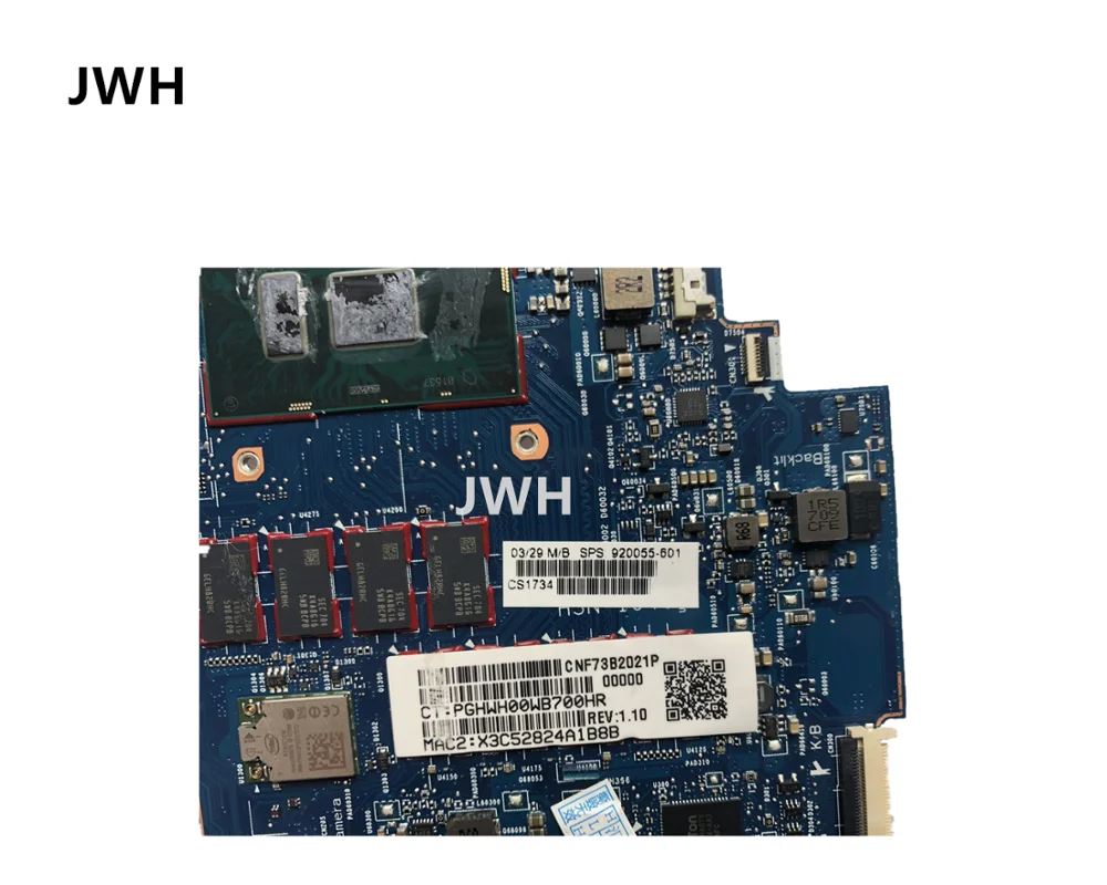 Для hp EliteBook x360 1030 G2 материнская плата i5-7200U 920055-001 920055-501 920055-601 тестирование работы