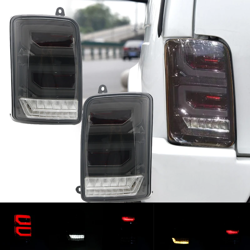 Carro luzes traseiras led para lada niva 4x4 led luzes traseiras parar freio invertendo turn signal luz com relé para lada 4x4 niva 1995 +|Luzes p/ carro| -