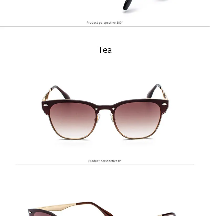 RBRARE Designer Sunglasses Women High Quality Mirror Luxury Sunglasses Women Siamese Square Sunglasses Women Vintage Oculos