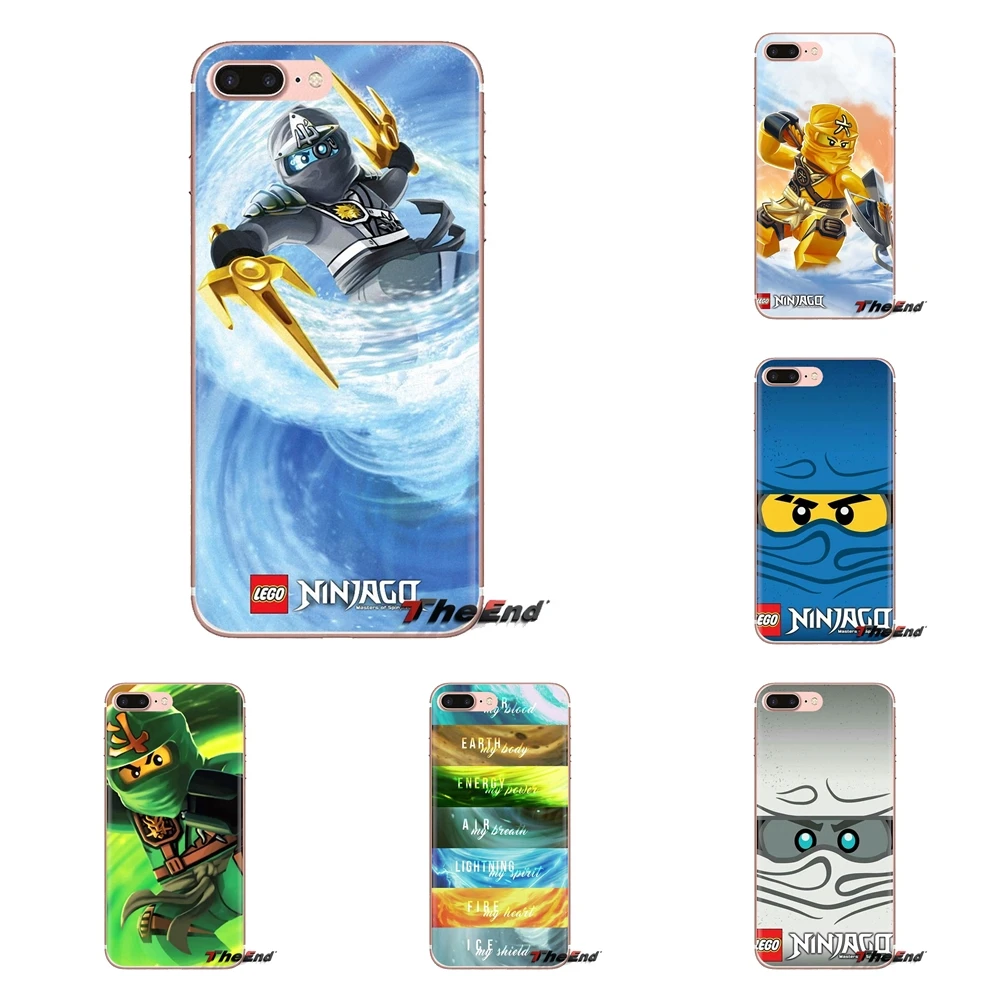 Ninjago kai мягкий прозрачный просвечивающийся чехол Чехлы для htc U11 один M7 M8 A9 M9 M10 E9