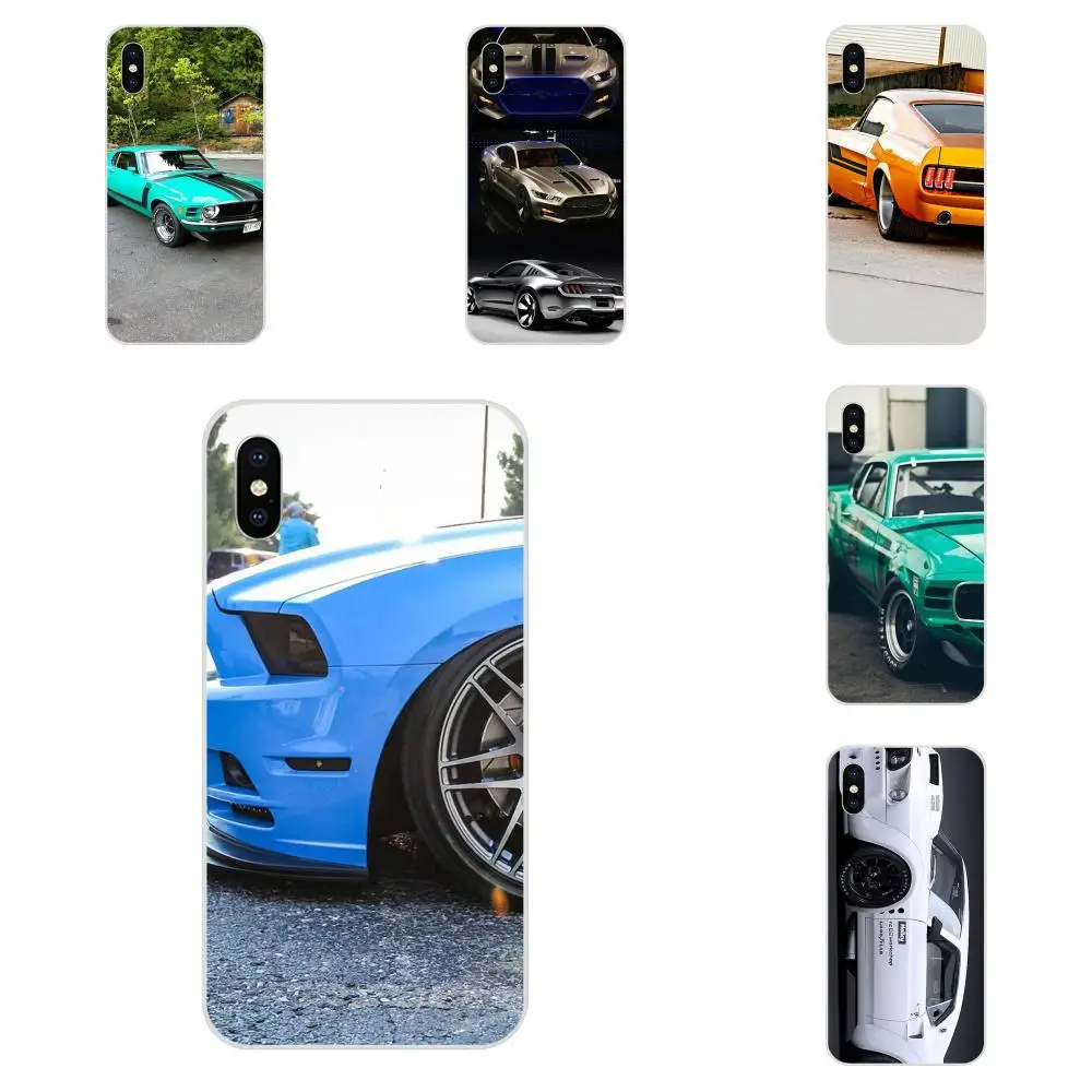 

For Huawei P7 P8 P9 P10 P20 P30 Lite Mini Plus Pro Y9 Prime P Smart Z 2018 2019 Soft Cases Skin Ford Mustang Boss