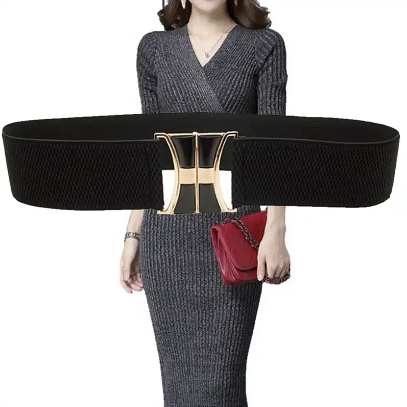 Ceinture Large Elastique Pour Femmes Ceinture Cintree Elastique Ceinture Pour Filles Ceinture Large Grande Taille Aliexpress