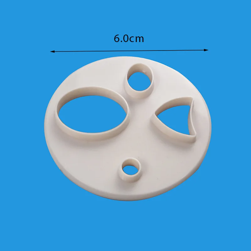 3D Animal Face Cookie Cutter Mold Diy Biscuit Embossing Mould Sugarcraft Dessert Baking Silicone Mold for Sop Cake Decorate Tool4