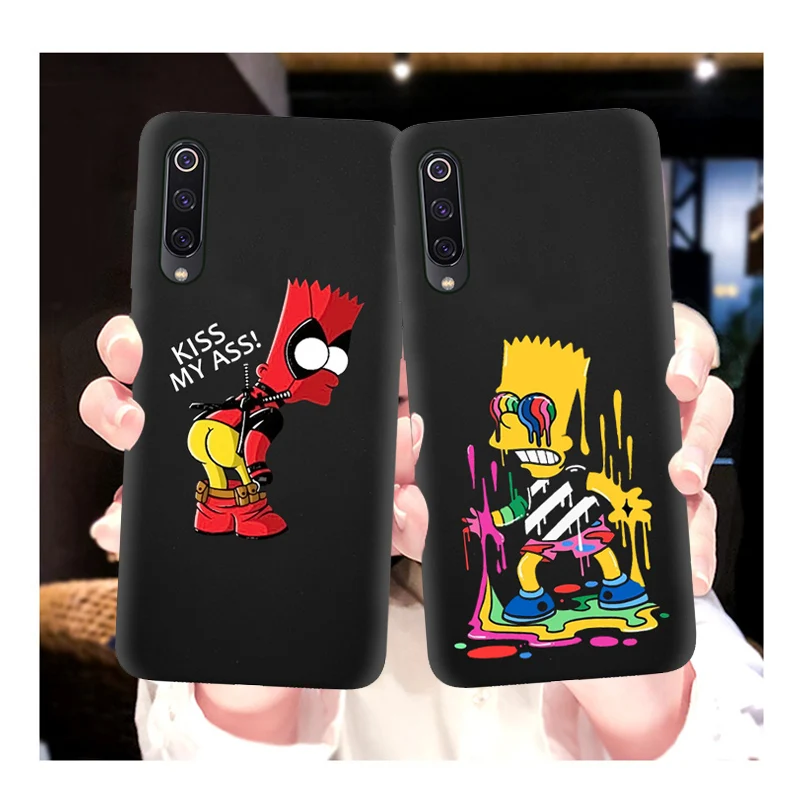 Homer J. Simpson чехол для Xiaomi Mi 9 8 Pro SE Lite 6 5 5S 5C Plus A1 A2 силиконовый чехол для телефона мягкий ТПУ чехол для задней панели Барт Симпсон