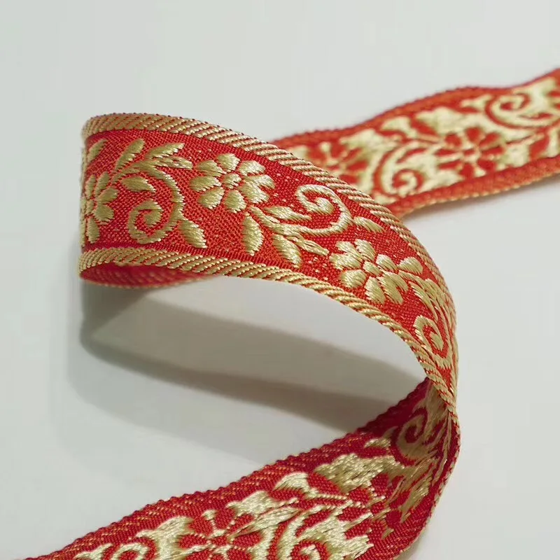 3 см народный стиль в национальном стиле жаккардовая тесьма, XERY190831A