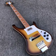 Высококачественная электрогитара, Ricken 4003-4 струны бас гитара, шея через тело