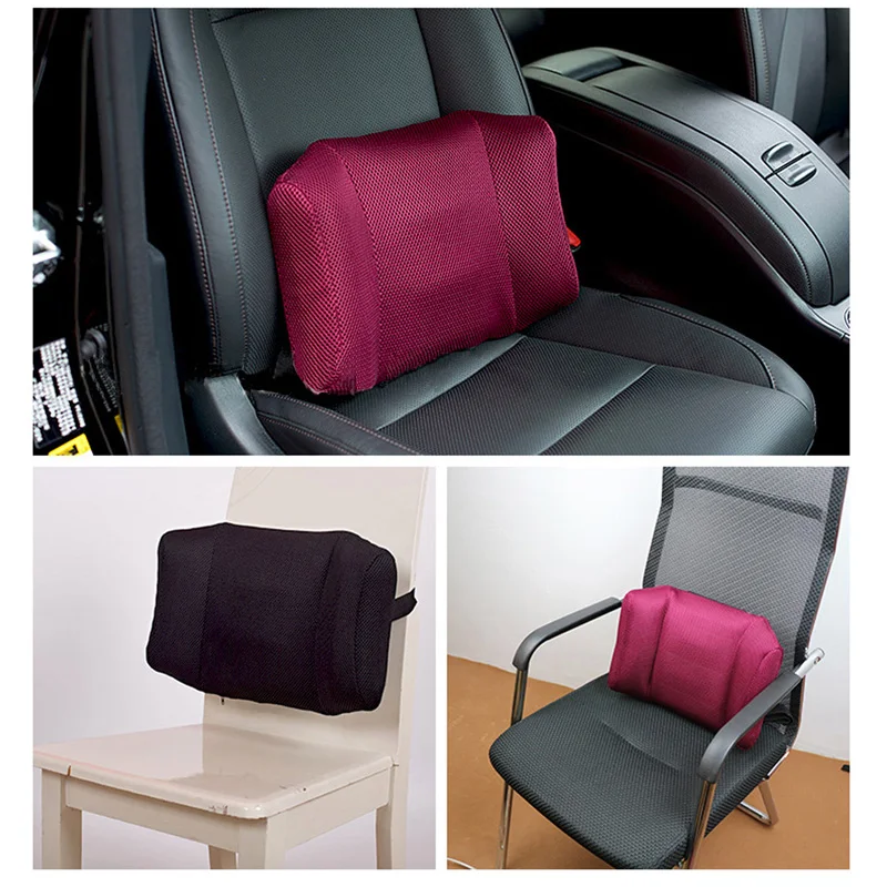  1Pcs BYEPAIN Portable Inflatable Lumbar Support Cushion/ Massage Pillow for Travel Office Car Campi