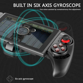 

Bluetooth Gamepad Telescopic Wireless Joystick Electronic Machine Accessories IPEGA PG-SW029 6-Axis Vibration