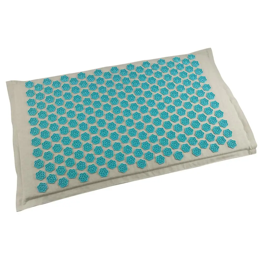 Акупунктурный Массажер подушка для снятия боли в спине Спайк Йога расслабляющий коврик боль в спине Спайк коврик анти-стресс игла массажер - Цвет: A Pillow