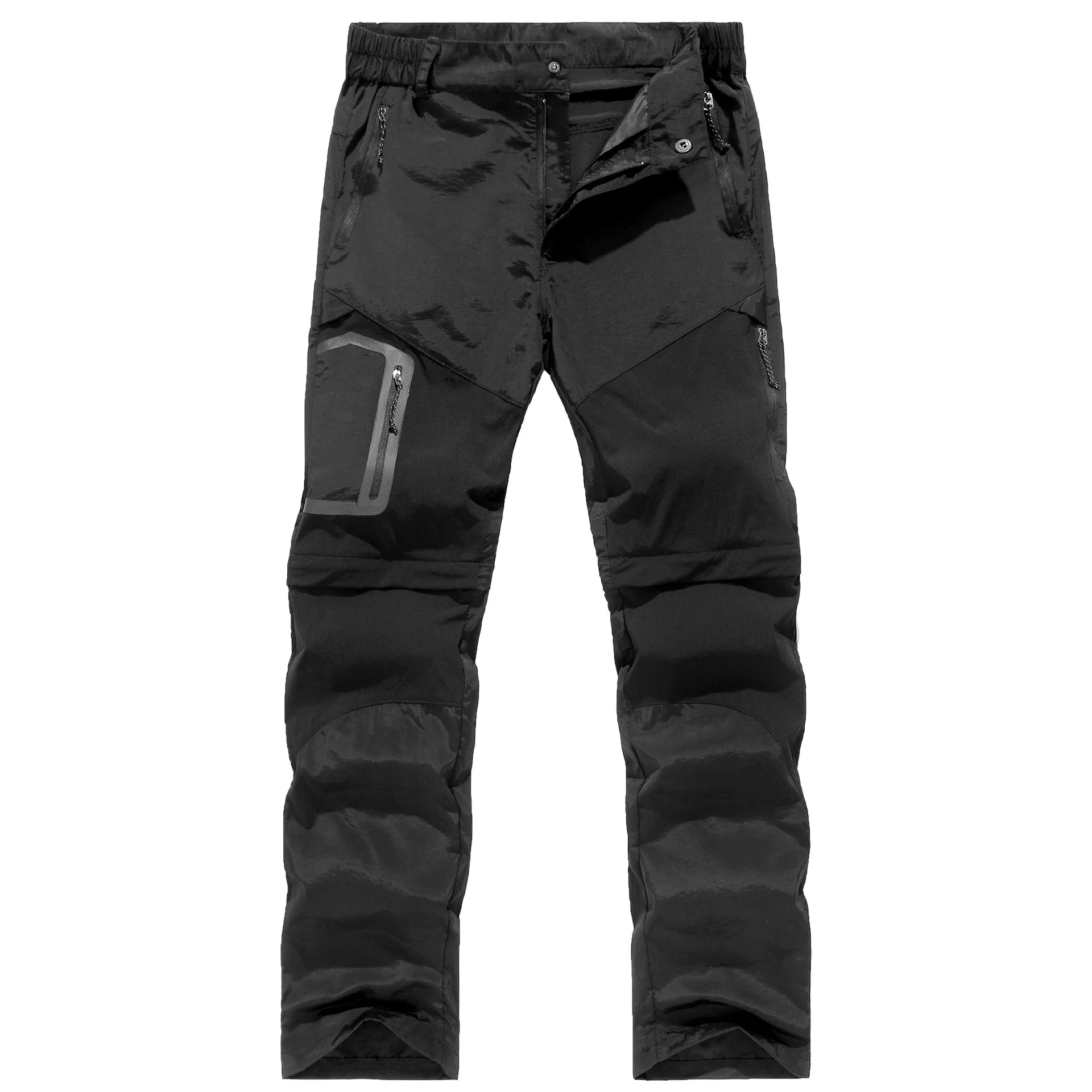 

New Style MEN'S Quick-dry Pants Two Deconstructable Capri Pants Outdoor Waterproof And Breathable kuai gan ku Sports Mountain Cl