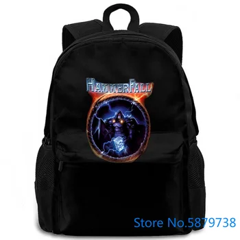 

HAMMERFALL THRESHOLD Heavy Metal Band EDGUY SABATON Fresh Design women men backpack laptop travel school adult