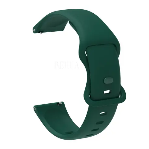 22mm Silicone WatchBand For Haylou RS3 LS04 / RT LS05S Strap Smart Wristband Bracelet For Haylou Solar LS02 Band WristStrap