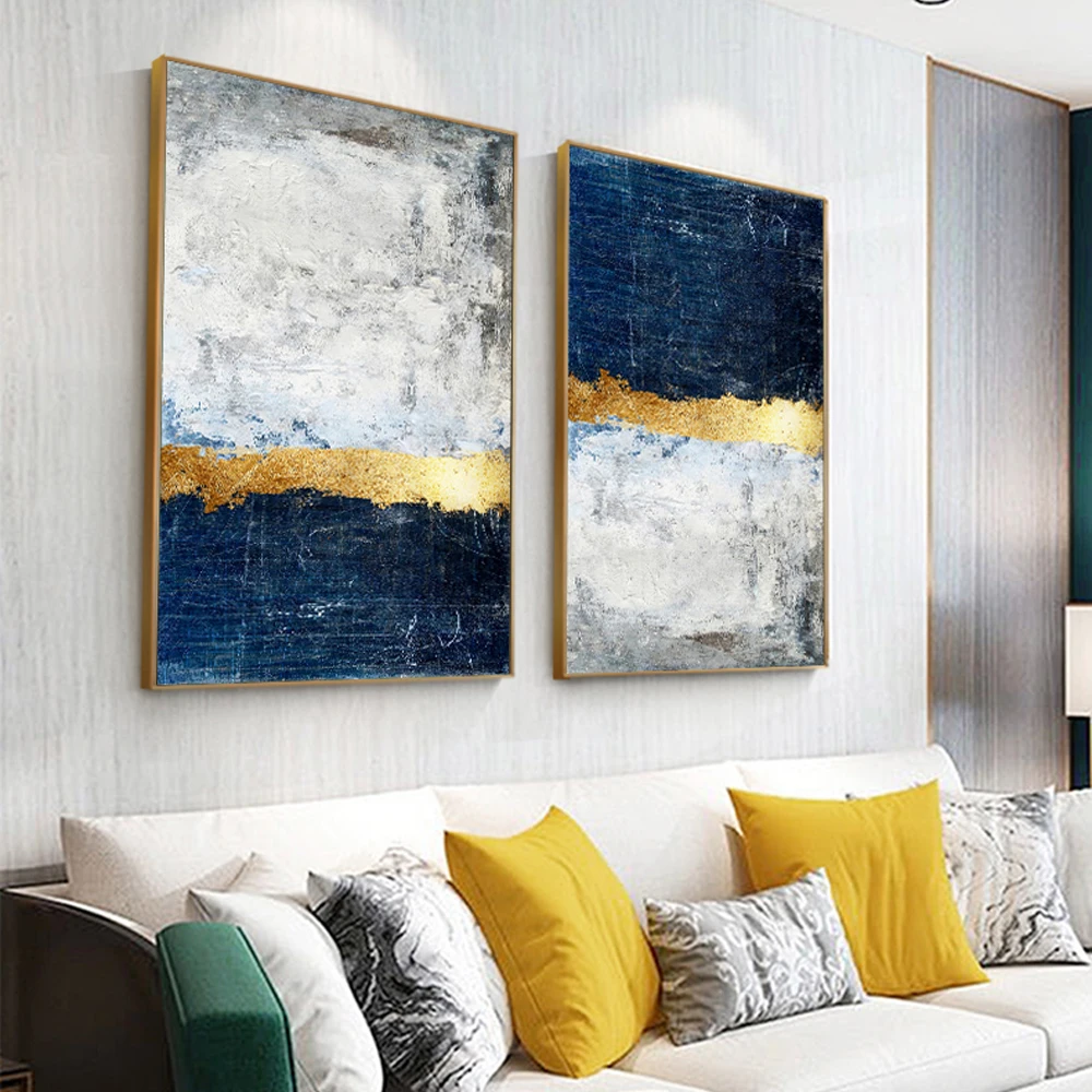 hand made 100% oil painting on canvas modern  Best Art Abstract oil painting Golden years XD1-309 (13)
