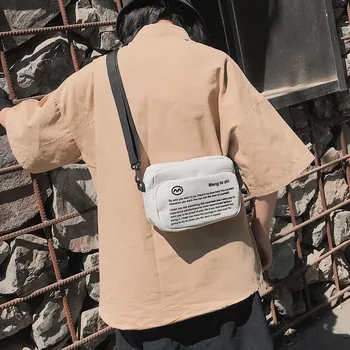 

Tote Bag Unisex 2020 New Letter Canvas Bag Student Shoulder Bag Girl Casual Messenger Bag Eco Shopping Bag Шоппер Сумка Авоська