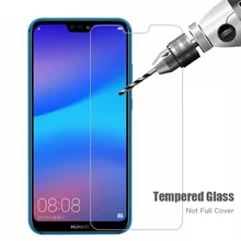 Ochraniacz ekranu dla Huawei Y5 Y7 Prime Y9 HD szkło hartowane dla Huawei Y6 2018 szklana pokrywa twardy telefon komórkowy Protector 9 H Film tanie tanio ONEVAN Przezroczysty TEMPERED GLASS CN (pochodzenie) Screen Protector Tempered Glass Cover