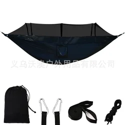 Hamac en tissu Parachute, lit balançoire, simple, Double, extérieur, Super léger, moustiquaire, tente à Air, nouveauté 